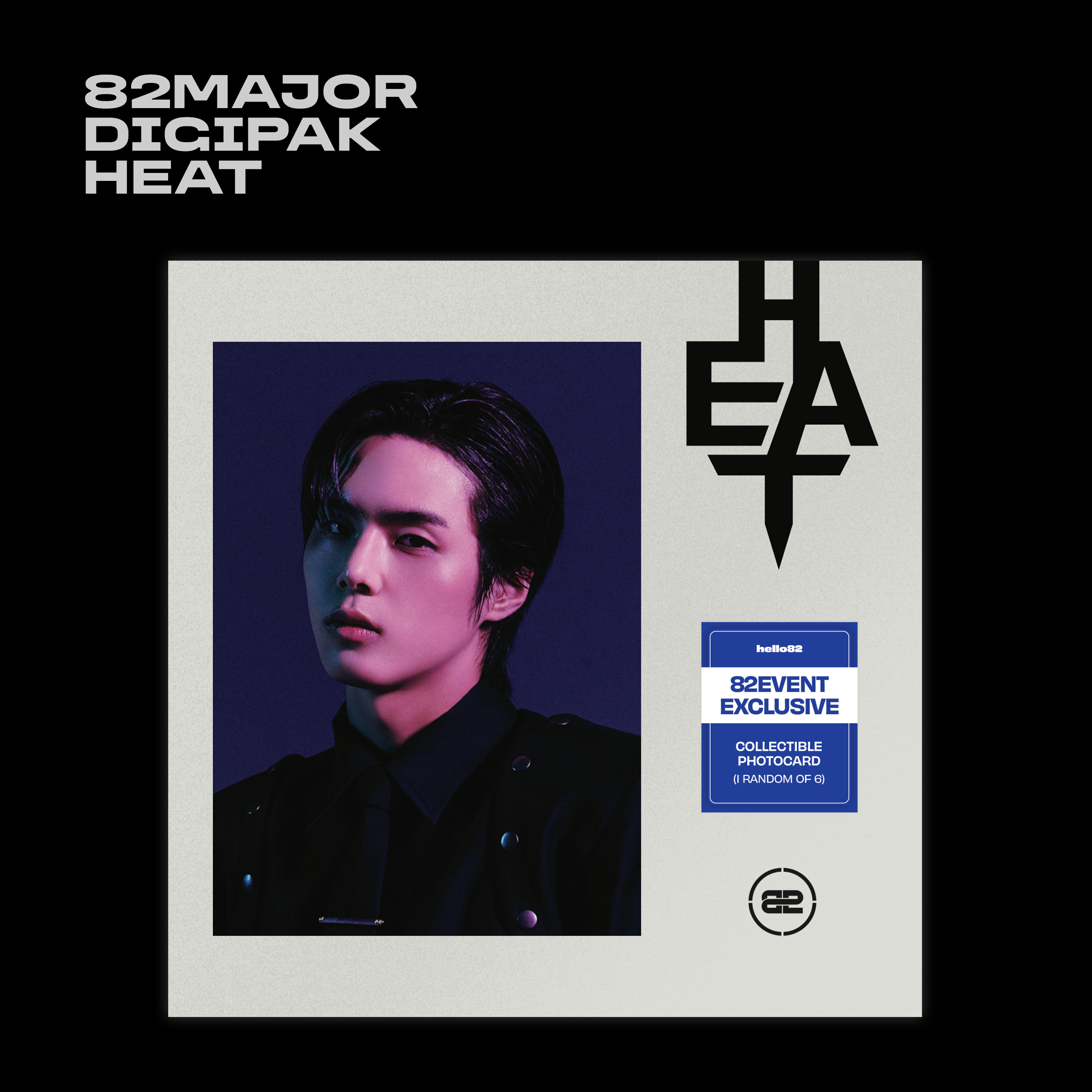 82MAJOR - HEAT (Digipak) - 82EVENT Exclusive (random Cover)