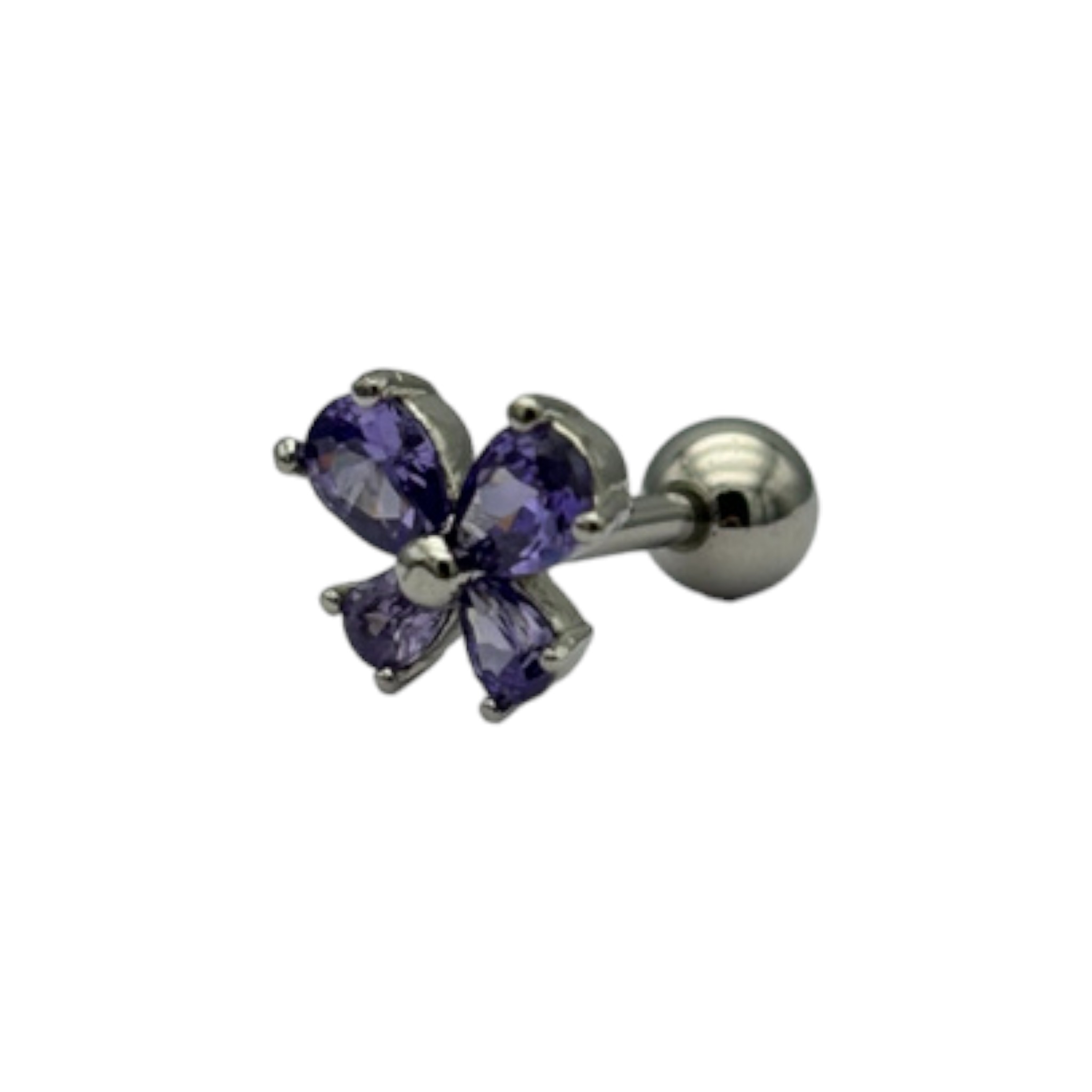 Purple Petals - Ear Piercing