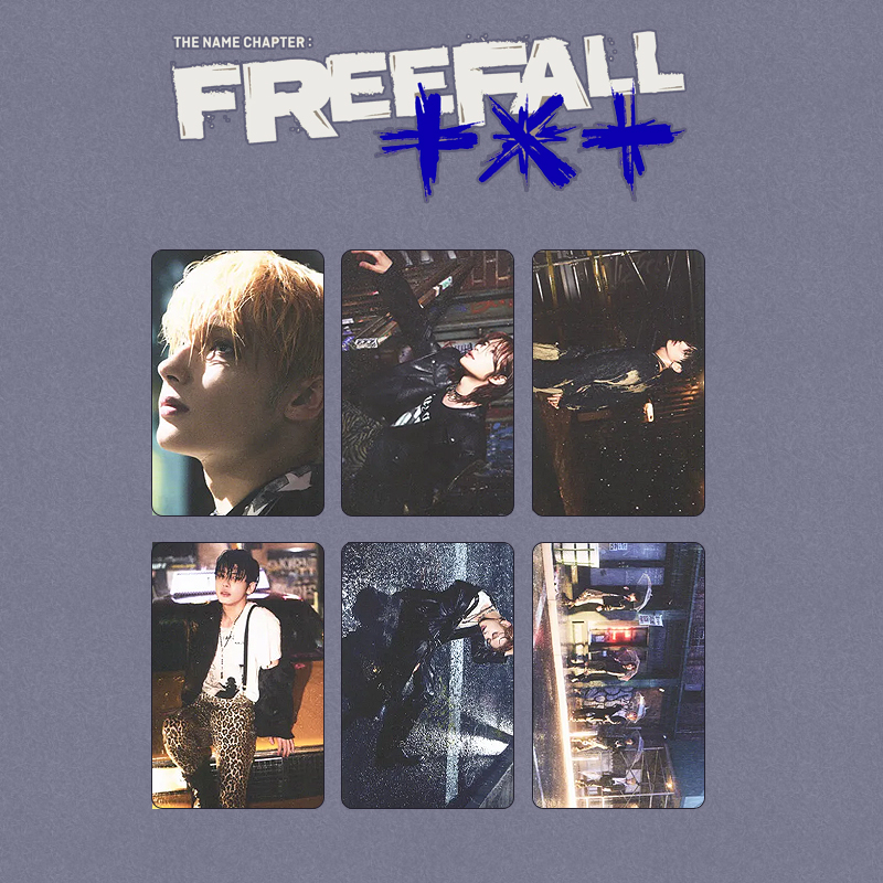 txt-photocard-freefall-music-korea TXT (TOMORROW X TOGETHER) - Official Freefall Photo card Set