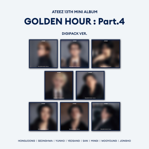 ATEEZ - GOLDEN HOUR : Part.4 (Digipack - random Cover)