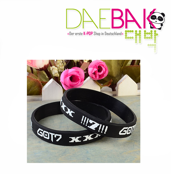 got7-bracelet-black-xxx GOT7 - Armband (schwarz)