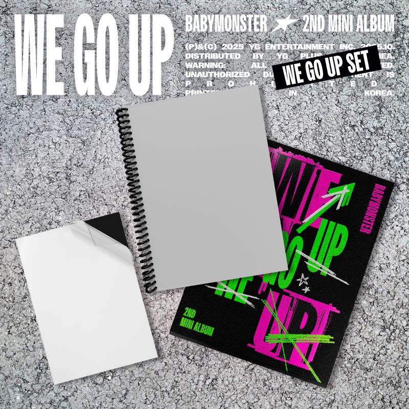 BABYMONSTER - 2nd MINI ALBUM [WE GO UP] (Exclusive Version)