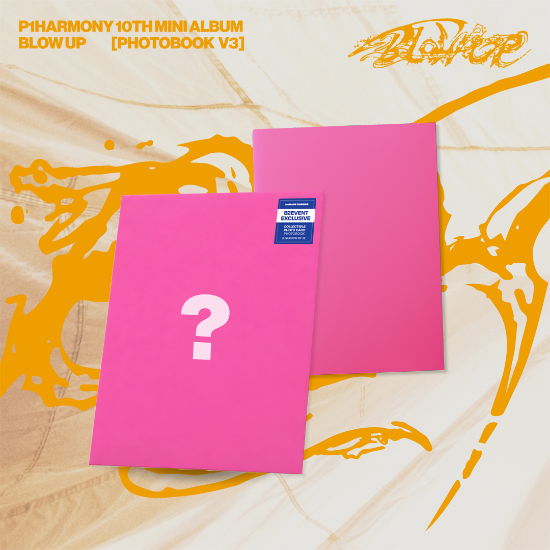 P1Harmony - BLOW UP (Photobook Ver.) - Europe 82EVENT Exclusive