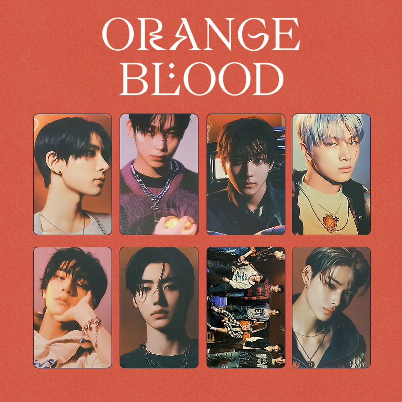 enhypen-pob-musickorea-orange-blood ENHYPEN - Orange Blood - Official Pob Photo Card Set