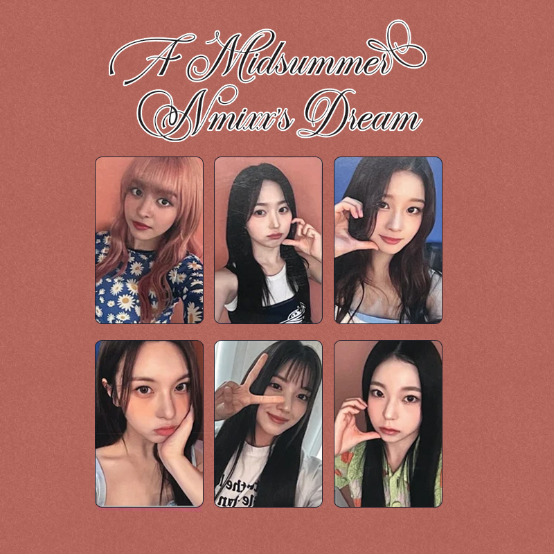 nmixx-a-midsummer-nmixxs-dream-photocard-set NMIXX - A Midsummer NMIXX’s Dream - Music Korea Lucky Draw Event Photocard Set