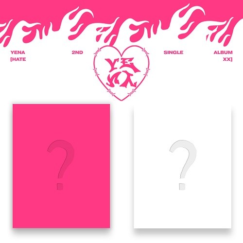 YENA - HATE XX 2nd Single Album [HATE Ver.]