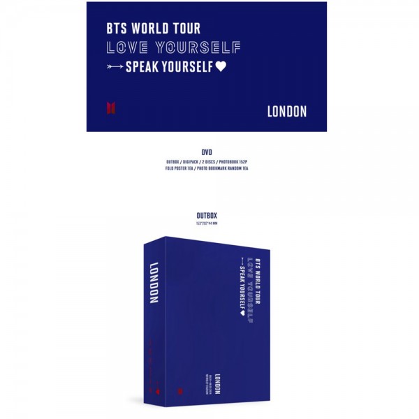 BTS - WORLD TOUR [LOVE YOURSELF : SPEAK YOURSELF] LONDON DVD