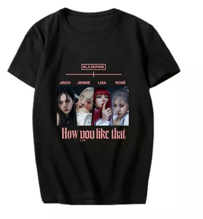 BLACKPINK - How you like that? T-Shirt (Size: L)