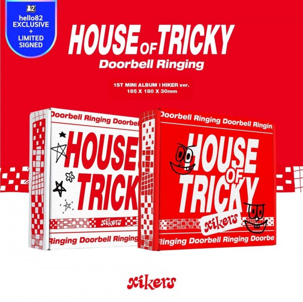 [EVENT] xikers - HOUSE OF TRICKY : Doorbell Ringing [SIGNED VER. / RANDOM VERSION]