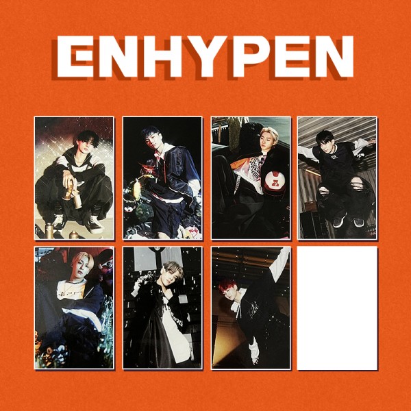 ENHYPEN - Official POB Photo Card Standee Set