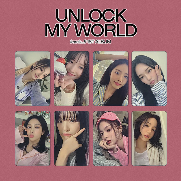 Fromis_9 - Unlock My World - Music Korea Fansign Event Photocard Set