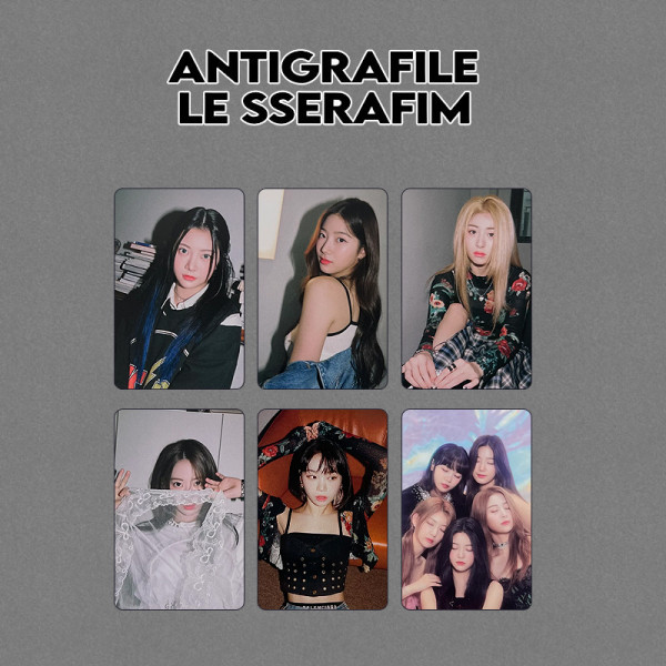 LE SSERAFIM - Official POB ANTIFRAGILE Photo Card Set