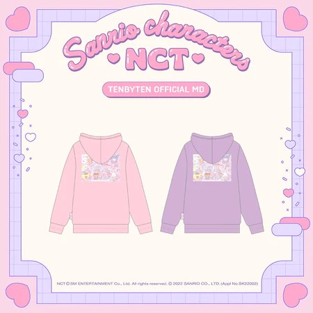 NCT x SANRIO CHARACTERS OFFICIAL - HOODIE