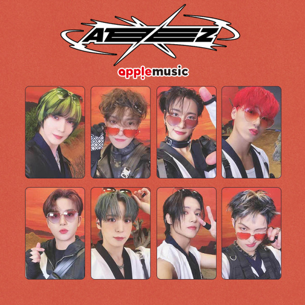 ATEEZ - THE WORLD EP.FIN : WILL - Official POB Apple Music Photo Card Set