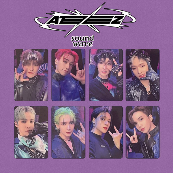 ATEEZ - THE WORLD EP.FIN : WILL - Official POB Soundwave Photo Card Set