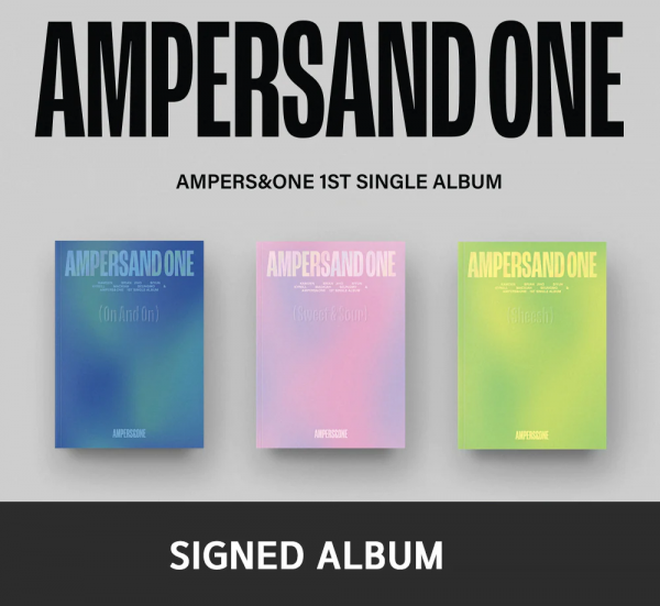 [SIGNED] AMPERS&ONE - 1st SINGLE ALBUM: AMPERSAND ONE