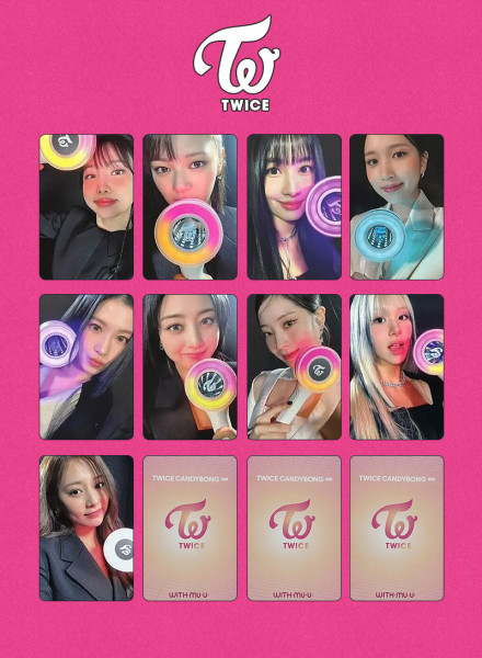 TWICE - OFFICIAL CANDY BONG ∞ POB PHOTO CARD SET