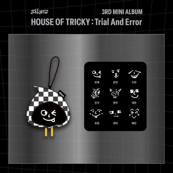 xikers [HOUSE OF TRICKY: Trial And Error] OFFICIAL MD - TRICKY FACE KEYRING