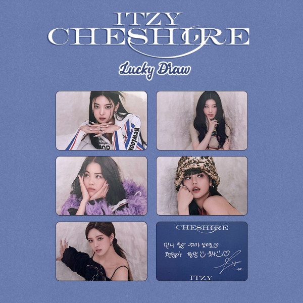 ITZY - Cheshire Music Korea Lucky Draw Event Photocard [Random]