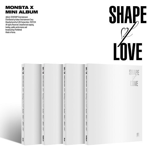 MONSTA X - Mini Album SHAPE of LOVE