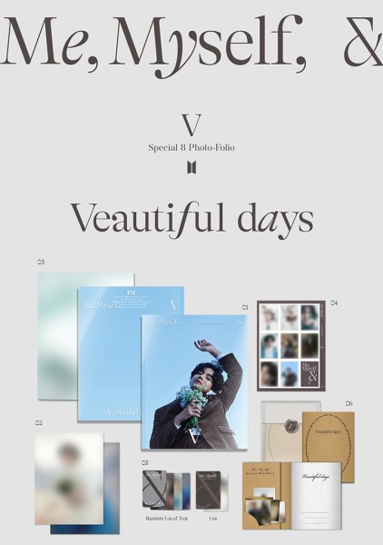 V - Special 8 Photo-Folio Me, Myself, and V ‘Veautiful Days’