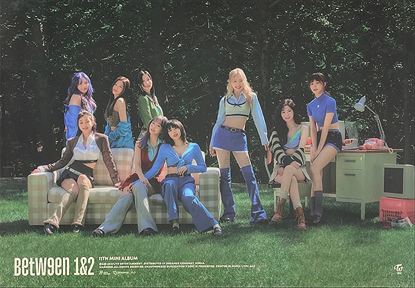 Twice - Official Poster Between 1&2