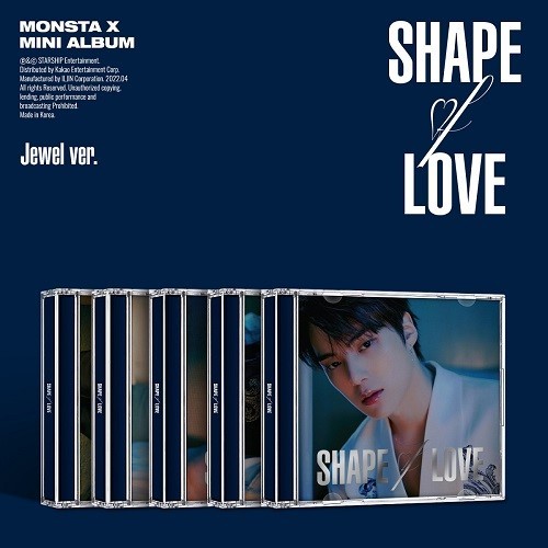 MONSTA X - SHAPE of LOVE [Jewel Ver.]