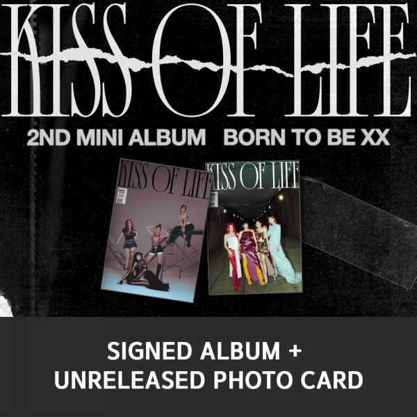 [SIGNED] KISS OF LIFE - Born to be XX