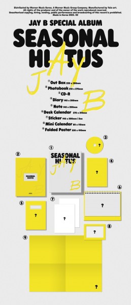 JAY B - Special Album: Seasonal Hiatus [SEASON GREETING]
