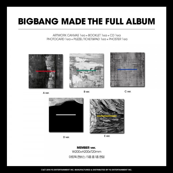BIGBANG - MADE Full Album