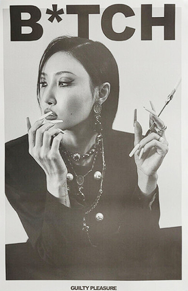 HWASA - Official 2nd Solo Single Album Guilty Pleasure Poster