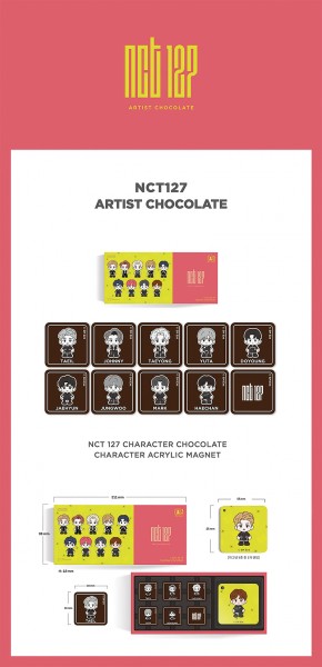 NCT 127 - Artist Belgian Chocolate [CHARACTER Vers.] + Magnet
