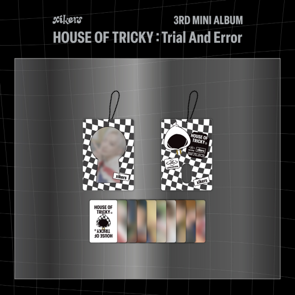 xikers [HOUSE OF TRICKY: Trial And Error] OFFICIAL MD - ACRYLIC PHOTOCARD HOLDER
