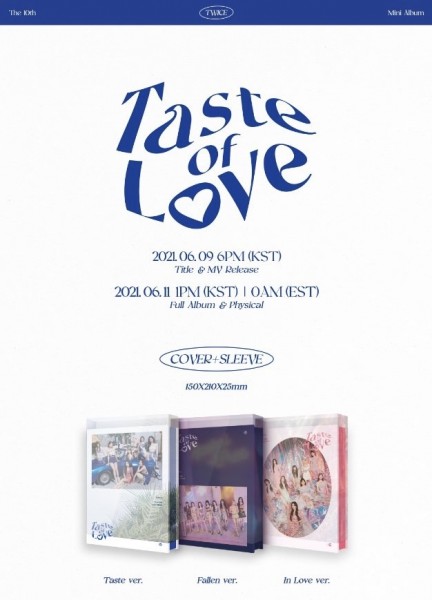 Twice - 10th Mini Album Taste of Love