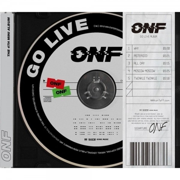 ONF - 4th Mini Album - GO LIVE