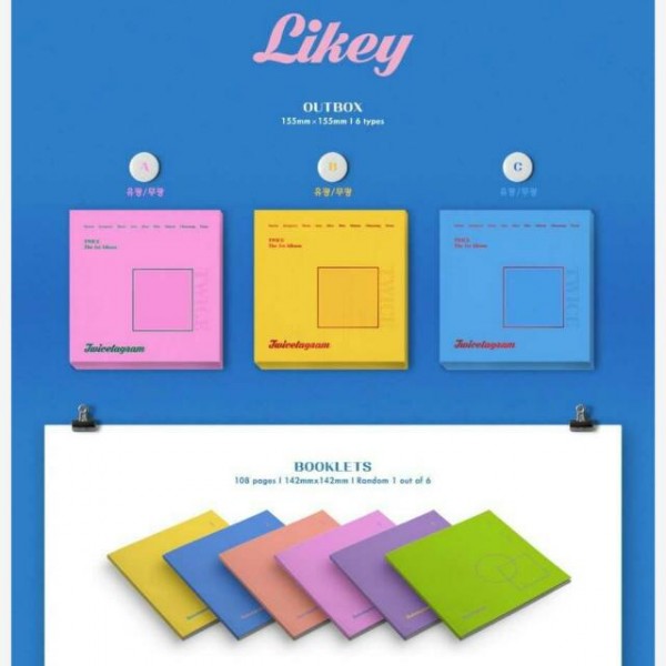 Twice - 1st Album LIKEY -Twicetagram-