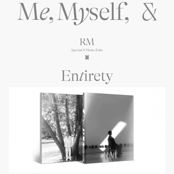 RM - Special 8 Photo-Folio Me, Myself, and RM 'Entirety'