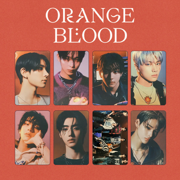 ENHYPEN - Orange Blood - Official Pob Photo Card Set