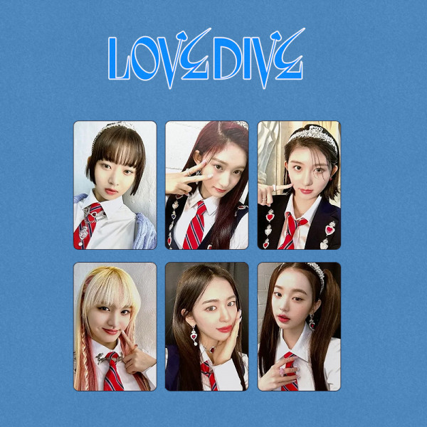 IVE - Official POB Love Dive Photo Card Set
