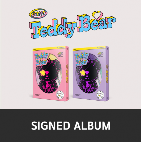 [SIGNED] STAYC - Teddy Bear Single Album