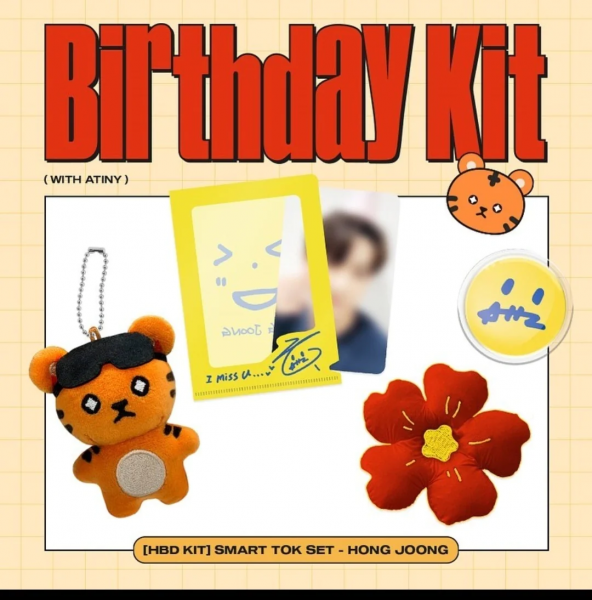 ATEEZ - [2023 Happy Birthday KIT] Smart Tok Set Designed by HONG JOONG