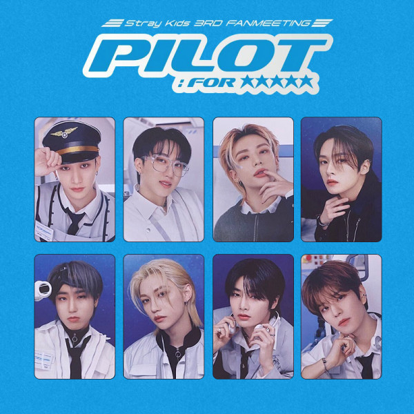 STRAY KIDS - Official Tape 'PILOT : FOR ★★★★★' Photo Card Set