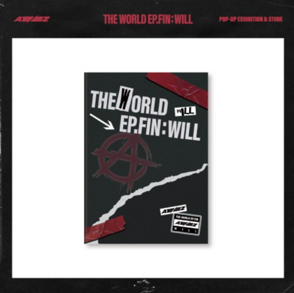 ATEEZ [THE WORLD EP.FIN : WILL] OFFICIAL MERCH - POP-UP EXHIBITION MINI BOOK