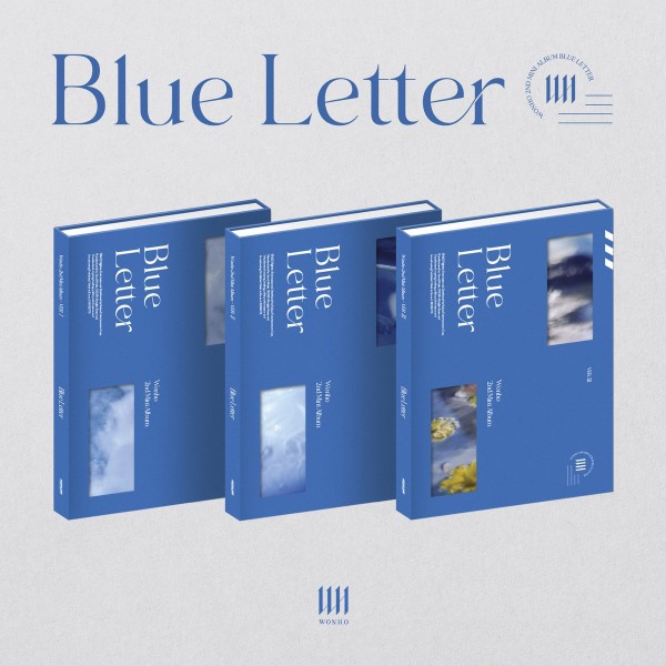 WONHO 2ND MINI ALBUM Blue Letter