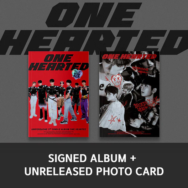 [SIGNED] AMPERS&ONE - ONE HEARTED 2nd Single Album